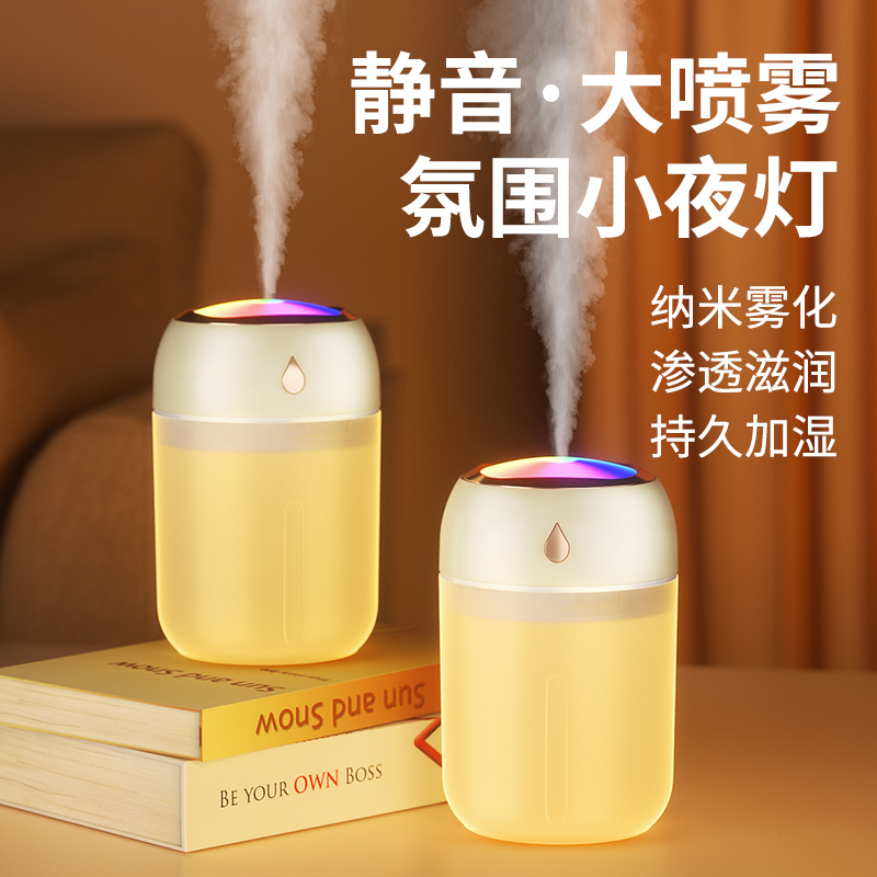 (Li Jiazaki recommended) humidifiers small desktop female baby pregnant women's office dorm room home silent air purifying incense spray mini portable usb charging wireless vehicular