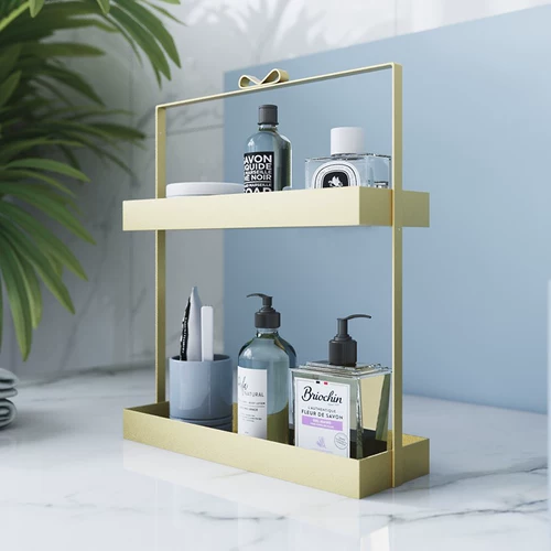 Настольная косметическая коробка для хранения, помада, духи