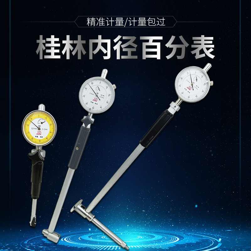 Xinggong Inner Diameter Percentage Scale Guilin Indicator Gauge Cylinder Table 10-18 18-35 35-50 Accuracy 0 01