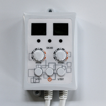 Korea double control thermostat Electric heating plate silent electric heating film temperature control switch noiseless electric heating ondol thermostat