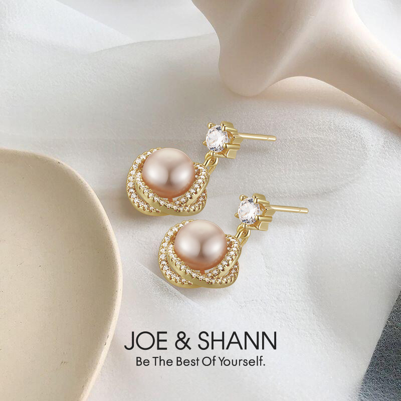 Pearl earrings 2021 New Tide senior sense light luxury earrings retro French summer niche earrings female earrings