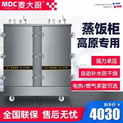 Mae chef commercial steamer plateau steamer canteen kitchen large-capacity electric steamer steamer steamer gas steamer gas rice truck