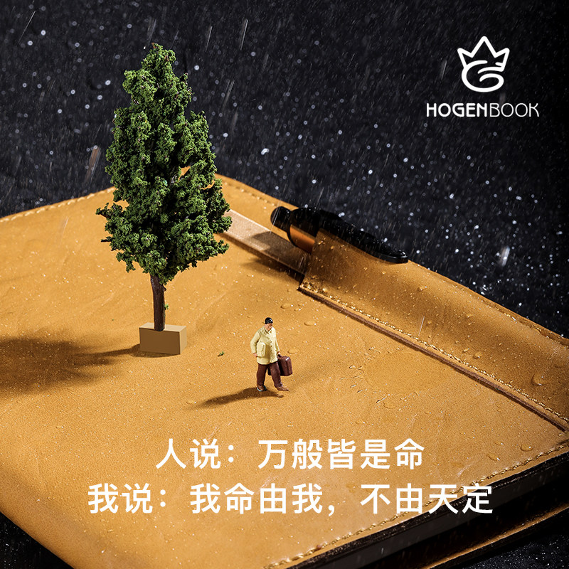 Painting crown notebook high-end leather hand account book custom can print logo literature and art exquisite work business leather diary personality creative a5 loose-leaf book thickened hand account notepad with pen insert