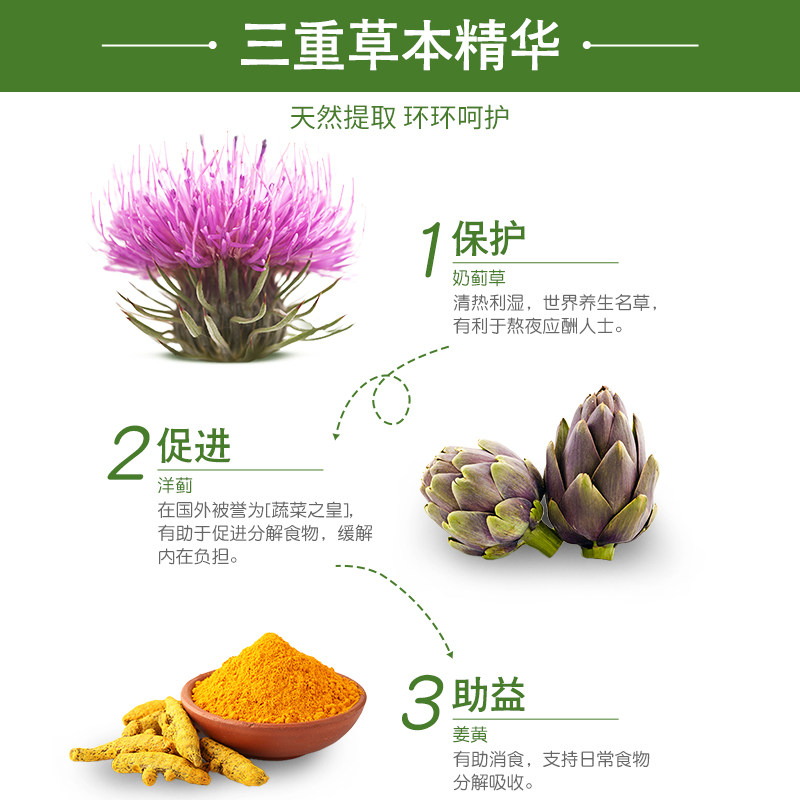 澳洲进口 Swisse 奶蓟草片 120片 养肝护肝 图2