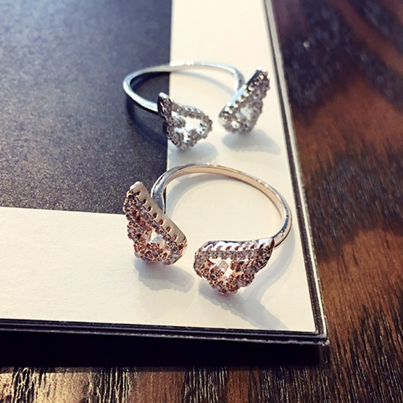 Wing ring index ring joint ring adjustable day Korean daily Japanese gold hoop Wukong Bao