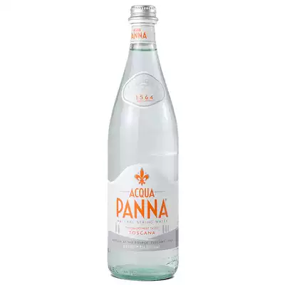 Puna original drinking natural mineral water 750ml * 12 bottles full box of Italian imported glass bottle drinking water