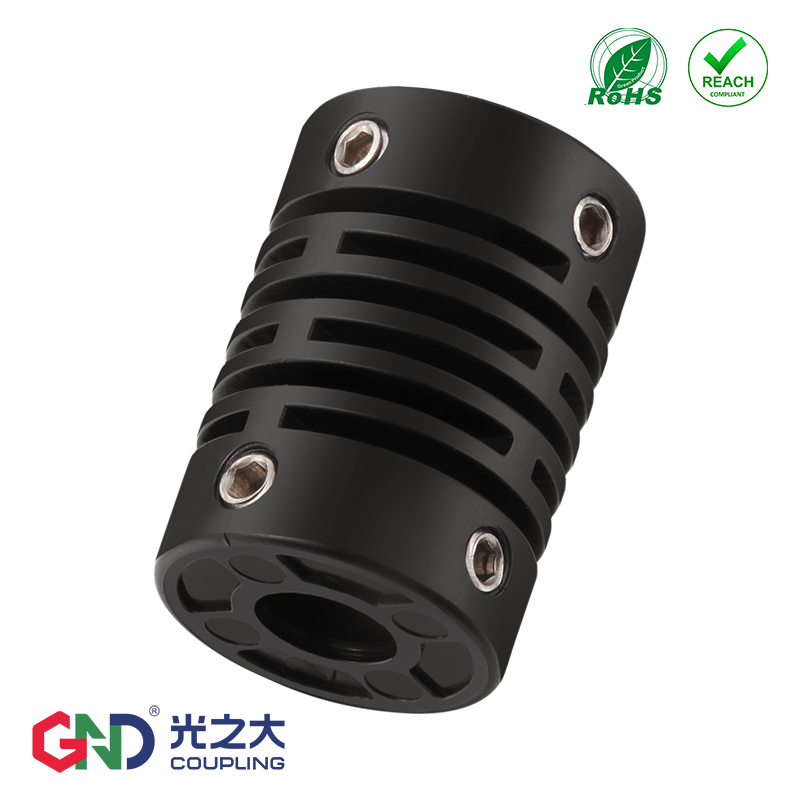 Guangzhida GPS nylon glue flexible coupling OMRON plastic encoder Stepper motor connector