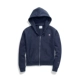 CHAMPION Áo khoác Solid Color Wild Champion Phụ nữ thêu Nhãn Plus Nhung Zipper Áo len thể thao Áo trùm đầu giản dị Áo len - Áo len