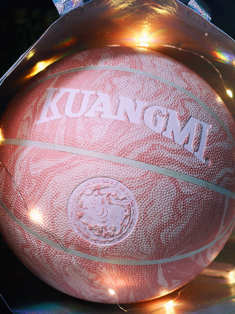 Crazy fan cherry blossom pink basketball girls special gift lettering custom No 7 luminous luminous gift box bouquet basketball