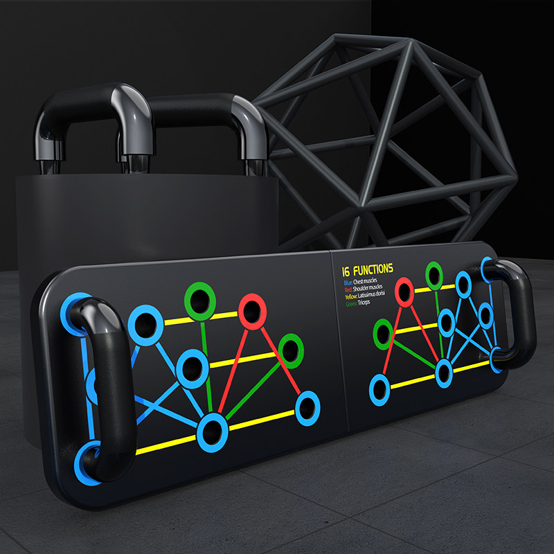 Multifunctional push-up bracket male pectoral abs express assist artifact home professional Russian fitness training board house