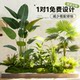 Artificial Plant Landscaping for Balcony Decoration, Indoor Stairway Fake Flower Tree Decoration, and Simulated Green Plant Landscaping Combination