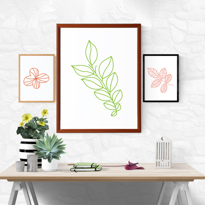 Wooden frame whiteboard magnetic hanging small blackboard office home blackboard wall chalk writing magnetic green board shop display board home children's teaching fluorescent handwriting advertising blackboard