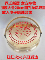 Gun copper hand stove copper stove hand warmer pure copper fire dowry wedding supplies folk crafts prosperous pot size copper fire