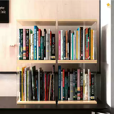 Stackable dust-proof file rack with door File rack Desktop folder storage box File frame Office supplies Daquan book stand Vertical file rack Multi-layer file rack Finishing rack