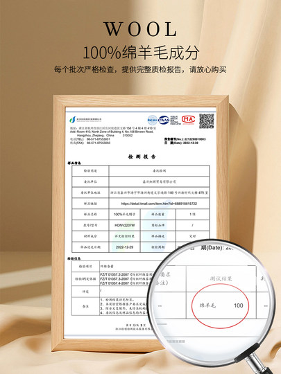 100% pure wool knitted hat for women, autumn and winter versatile large hat with cold protection, ear protection and warm woolen cap