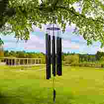 Ruixin manufacturers directly supply spot European and American multi-tube 8-tube creative Japanese wind chime hangings iron arts and crafts decoration