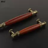 Европейский стиль ретро -ретро -махга Руковочный ящик для ящика для дверного ручки дверной двери китайского стиля оборудование для кухонной двери кухонная дверь шкаф