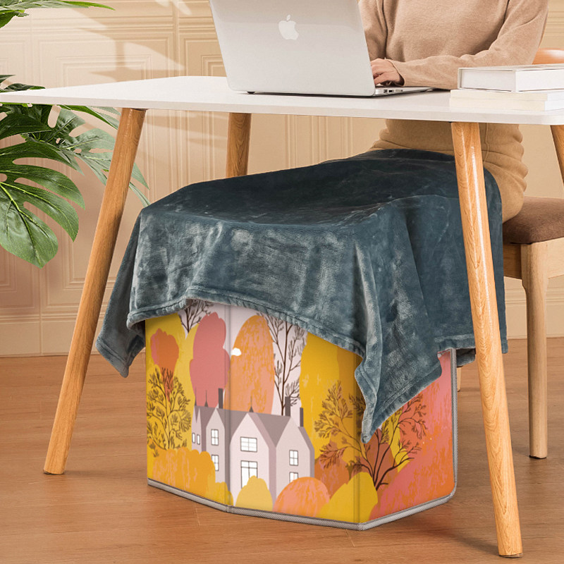 Warm foot Divine Instrumental Office Table Lower Warmer Winter Legs Warm Foot warm foot Fever Heating Mat electric heating Warm Feet Bao