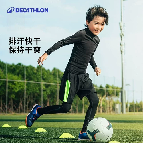 Детский спортивный комбинезон для мальчиков, штаны, футбольные леггинсы, баскетбольный демисезонный пуховик, в обтяжку