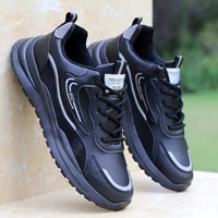 Черная 2263 кожаная лапша