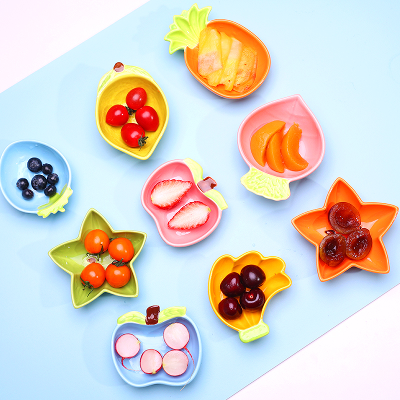 Hamster Ceramic Bowl Honey Bag Glider Tableware Hedgehog Flower Branch Mouse Chinchilla Squirrel Food Box Eating Bowl Food Basin Pet Supplies