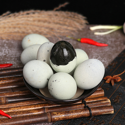 汾湖溏心松花蛋无铅整箱20枚