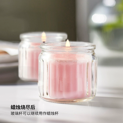 Ikea, аромотерапия, парфюмированная свеча со стойким ароматом, долговременный эффект