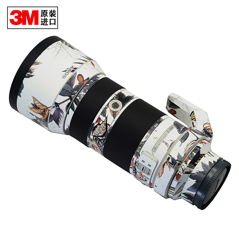 Sony SONY70-200 F4 SLR lens no trace sticker camera protection carbon fiber 3m material
