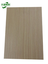 18mm paint-free melamine furniture cabinet decoration partition double facing environmentally friendly E1 particle particle board