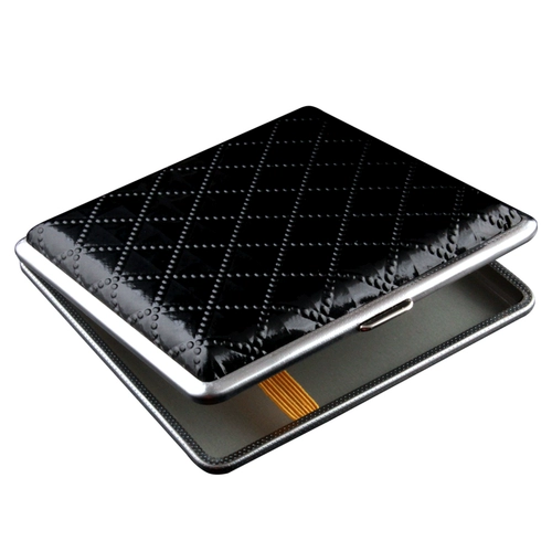 Портативный ультратонкий портсигар, креативная металлическая коробка из нержавеющей стали