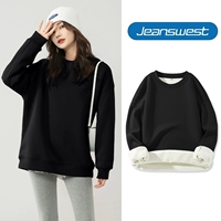 【Пример супер-флисового стиля】 Черный солидный цвет