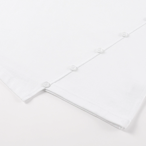 Летняя короткая сексуальная белая футболка с коротким рукавом