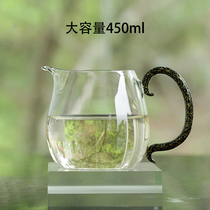 Shengcaihe new large-capacity Glass Road Cup high-end male Cup Tea Sea Cup high temperature glass