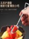 Stainless steel spoon household spoon spoon cute Korean long handle round spoon spoon soup children's meals and drink soup porridge spoon