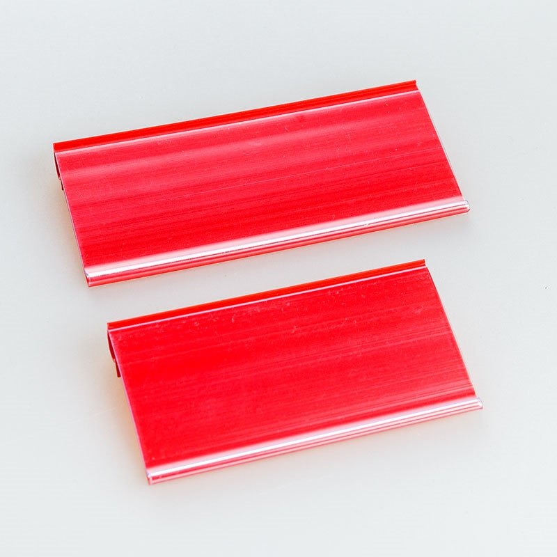 Beverage refrigerated display cabinet Price bar Price bar Shelf city freezer Rear freezer price label