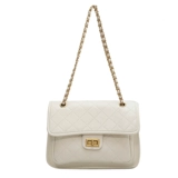 Ретро вместительная и большая сумка через плечо, модная цепь, премиум класс, на цепочке