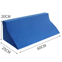 Синий, трикотажный, эластичный, большой