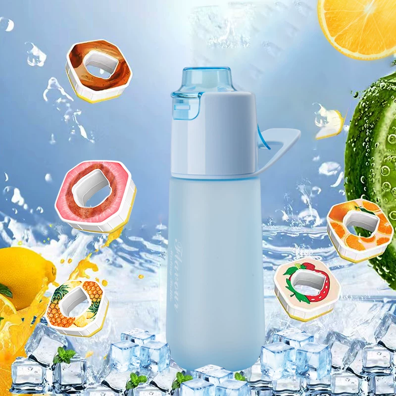 Кольцо-флакон с ароматом для воды для детей и учащихся, забавный и фруктовый аромат с запахом, многоароматный распылитель-чайник