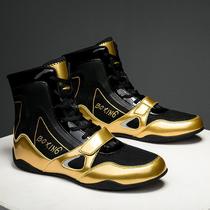Professional boxing shoes mens sports combat training shoes wrestling shoes childrens adult gym weightlifting indoor fighting shoes