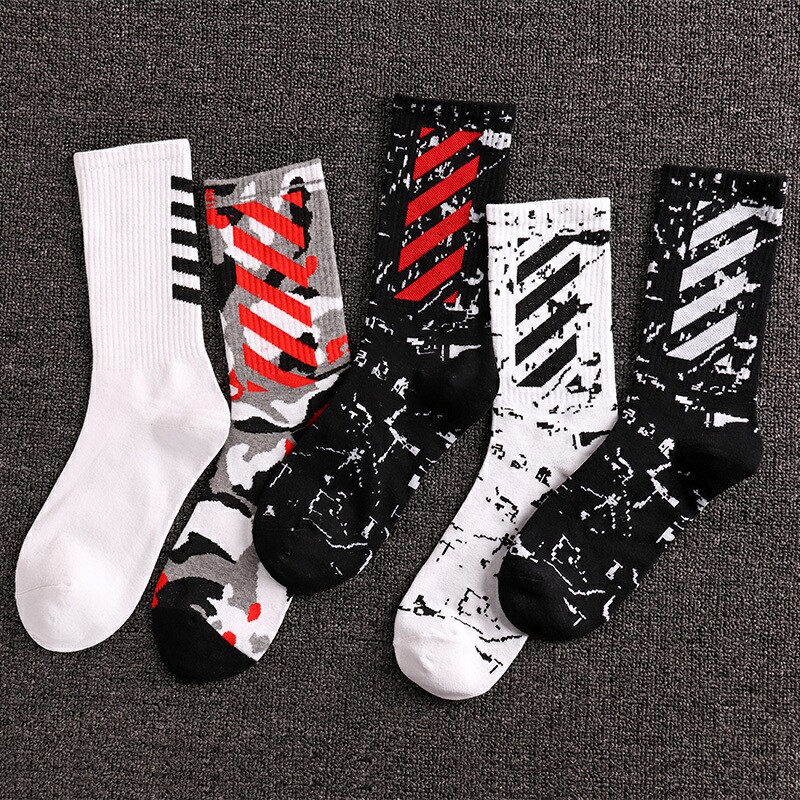 Socks men's pure cotton summer autumn thinner Deodorant Street stockings Sox sports basketball Sox stockings stockings Sox stockings