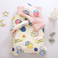 Кремовая хлопковая клубника, 100% хлопок