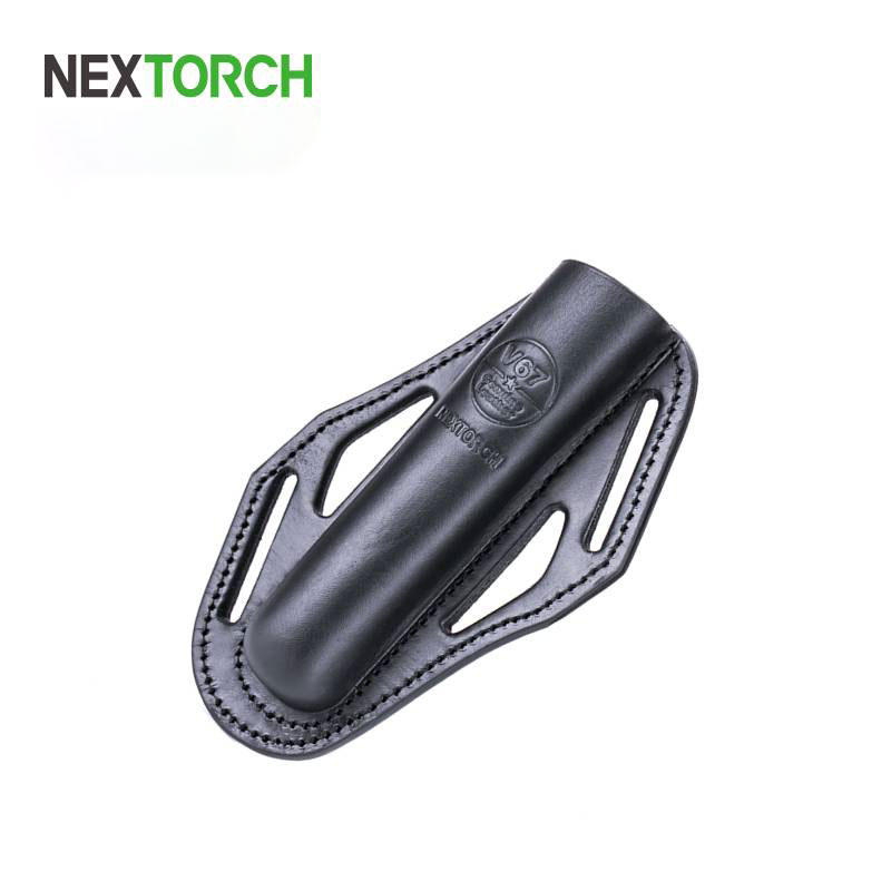 Naride V67 Fast Guest House Bull Leather Stick Sleeve Telescopic Stick Machinery Thrower THREE KNOWER Portable hanging waist