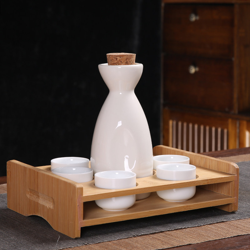 Ликер Cup 创意复古分酒器白酒杯酒具套装家用小号一口杯陶瓷中式清酒壶酒盅