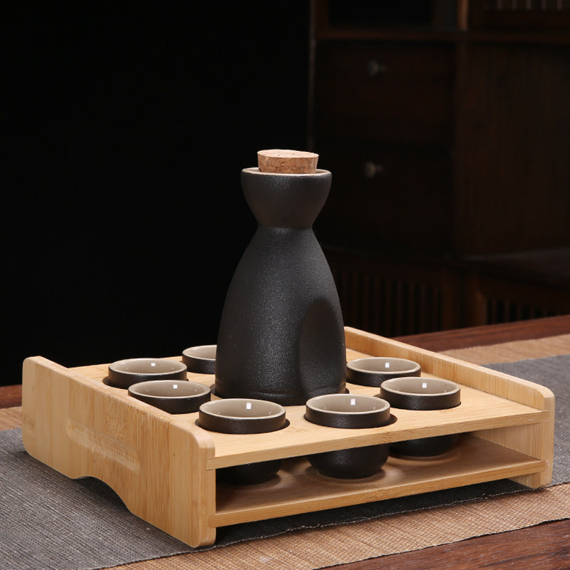Ликер Cup 创意复古分酒器白酒杯酒具套装家用小号一口杯陶瓷中式清酒壶酒盅
