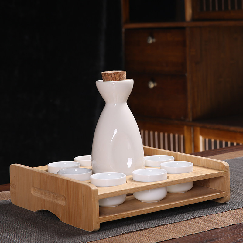 Ликер Cup 创意复古分酒器白酒杯酒具套装家用小号一口杯陶瓷中式清酒壶酒盅