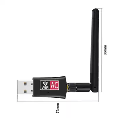 usb wireless dual-band network card desktop computer laptop wifi transmitter receiver two-in-one desktop computer wireless network card 600m gigabit router 1200All wired to wireless