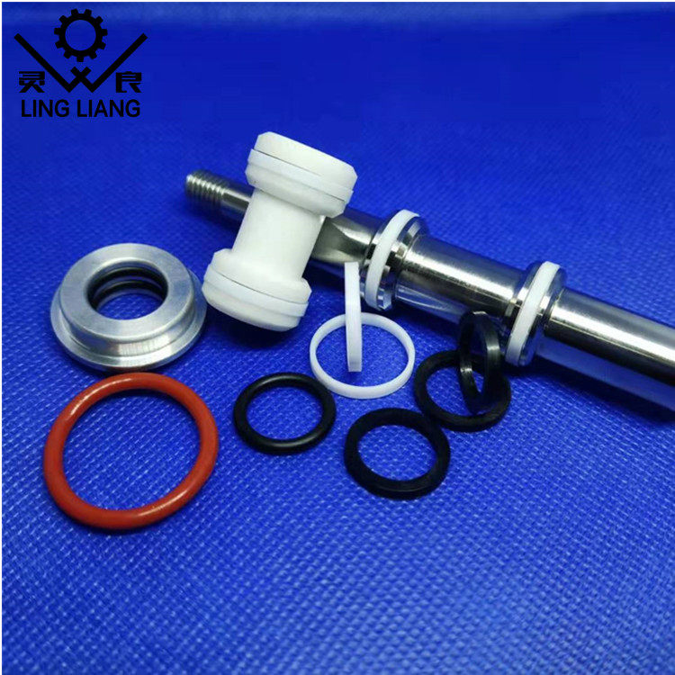 Pneumatic double diaphragm pump leak accessories O-ring piston spindle seal glass fiber A10 connecting rod seal