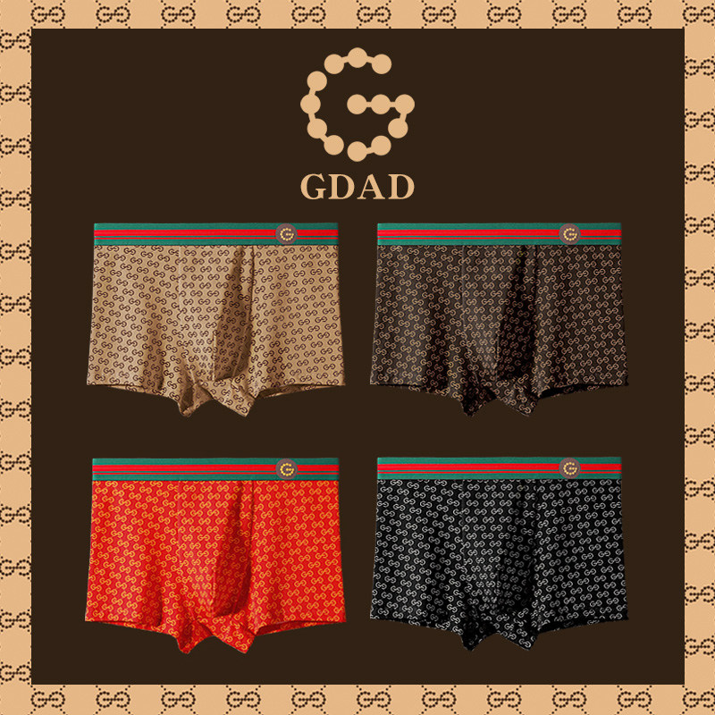 gdad men's underwear cotton breathable boxers fashion high-end gift box Valentine's Day gift for boyfriend husband