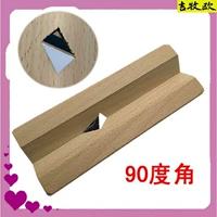 Деревянный гипсовый звук -поглощение домашнего ножа, ласка, хлопковая пластинка ручной работы, перевернутый бритый нож, ласка, бритый нож