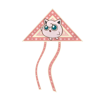 2024 Spring Outdoor Small Light Body Kite Pikachu Charmander Squirtle Pokémon Kite Customized with Pictures